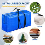 Extra Large Storage Bags, 98 Gallon XXL Jumbo Large Moving Bags Heavy Duty, Storage Totes Boxes Supplies for College, Foldable Duffle Bag for Travel, Christmas Tree Bag, 56x27x15inch - 1PACK