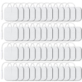 AUVON TENS Unit Electrode Pads 2"x2" 48 Pcs Value Pack, Reusable Latex-Free TENS Unit Pads with Upgraded Self-Adhesion, Non-Irritating Replacement Pads Compatible with TENS 7000, Etekcity, Nicwell