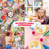 Party Candy Variety Pack - 10 Pounds Over 700 Pieces - Smarties, Warheads, Lollipops, Taffies, Fun Size Pinata Stuffers - Bulk Box