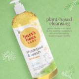 Burt's Bees Christmas Gifts, Baby Shampoo & Wash, Burt's Bees Tear Free Soap, Natural Baby Care, Original, 21 Ounce (Packaging May Vary)