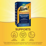 Alive! Men's Multivitamin – Max3 Potency, 90 Tablets