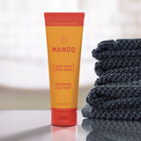 Mando Odor Shield Body Wash - 24 Hour Odor Control - Removes Odor Better than Soap - SLS Free, Paraben Free, Skin Safe - 8.5 Ounce (Bourbon Leather)