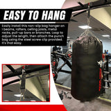 BULL DOZA FIGHT WEAR Punch Bag Hanger - Silent Strong Non-Slip - Three Sizes