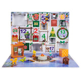 Paw Patrol Holiday Advent Calendar Count Down with 24 Collectible Toys Including Pups, Snowboards, and More, for Kids Ages 3 and Up