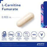 Pure Encapsulations L-Carnitine Fumarate | Hypoallergenic Supplement Support for Enhanced Muscle | 120 Capsules