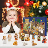 Advent Calendar 2023，24 Days of Christmas Brain Teaser Puzzle Playset，Christmas Countdown Calendar Gift Box, Is A Toy for The Countdown Holiday of Christma