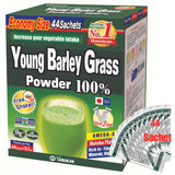 Yamamoto YAMAKAN Barley Grass Powder, 100% Green Superfood, Japan's Green Juice for Health & Vitality, Rich in Vitamins & Minerals, Non-GMO, Vegan, 44 Sachet