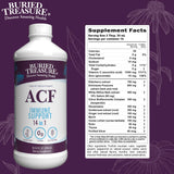 Buried Treasure ACF Advanced Immune Support - 16 oz, 16 Servings with Elderberry, Echinacea and Herbal Blend for Immunity Support