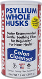 Yerba Prima Psyllium Whole Husk, 1 Bottle 12 oz - Fiber Supplement, Vegan, No Sugar or Artificial Sweeteners, Non GMO, Gluten Free