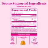 Pink Stork Bloat Gummies - Turmeric and Ginger for Digestion, Detox, Gas, Energy Support, and Immune Health - 60 Spiced Apricot Bloating Supplements