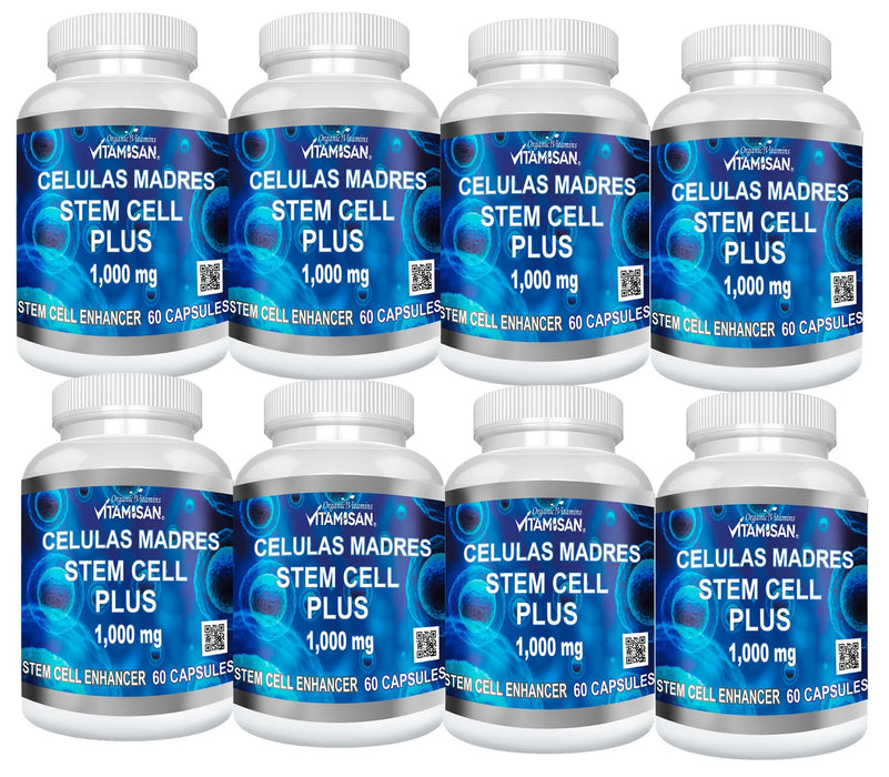 Celulas Madres (Pack of 8 Bottles) Capsules