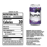 Humm Kombucha Blackberry - Organic, Vegan & GMO-Free (12 Pack)