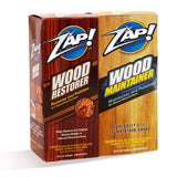 Zap Wood Restorer & Wood Maintainer 2 10 Ounce Bottles As Seen On Tv