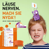 NYDA lice spray: Reimbursable head lice treatment for children and adults, 2x50 ml