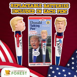 Talking Donald Trump Pen – Collectible Edition - 8 Sayings in His Real Voice - Donald Trump Gifts for Men - Fun Stocking Stuffers - Great Republican Gifts for Fathers - Funny Gifts for Dad