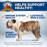 Grizzly Salmon Oil Cat Food Supplement Omega 3 Fatty Acids, 4 oz