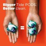 Tide Ultra OXI Power PODS with Odor Eliminators Laundry Detergent Pacs 63 Count For Visible and Invisible Dirt