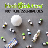 Healing Solutions Organic 10ml Oils - Sandalwood Australian Essential Oil - 0.33 Fluid Ounces