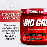 iSatori BIO-GRO Protein Synthesis Amplifier, for Muscle Recovery & Growth, Enhanced Stimulant Free Pre-Workout & Colostrum Supplement with Bio-Active Peptides- Chocolate Ice Cream (60 Servings)