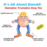 FUZZU Humptee Trumptee Donald Trump Political Parody Novelty Chew Toy with Squeaker, Large 17"