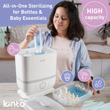 Kinto Tech Baby Bottle Sterilizer and Dryer - 7 in 1 Steam Cleaner and Washer for Baby Bottles Pacifiers Breast Pump