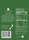 Antler Farms - 100% Pure Organic New Zealand Super Greens Powder, 40 Servings, 200g - Wheat Grass, Barley Grass, Chlorella, Spirulina - Vegan, Gluten Free, Chlorophyll Rich, for Energy and Detox