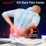 AJUVIA Back Vitalizer - Car Lumbar Support for Driving Seat - Car Pillow for Driving Seat - Lumbar Support for Office Chair Back Support Lumbar Cushion - Back Support for Car Seat Driver