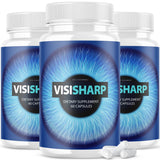 (3 Pack) Visisharp Advanced Eye Health Formula for Eyes Pills Visi Sharp Supplement (180 Capsules)