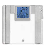 Weight Watchers Scales by Conair Scale for Body Weight, Digital Bathroom Scale with Body Fat and BMI in Large Display Clear