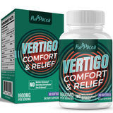 Liposomal Vertigo Supplement 1600MG, Advanced Absorption Formula, Natural Inner Ear Balance Supplement with Ginger & Ginkgo Biloba Extract, 60 Softgels, 30-Day Supply