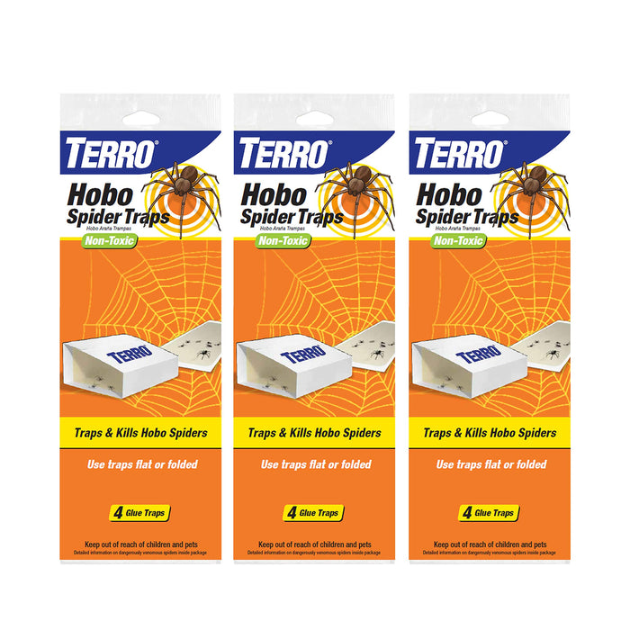 TERRO T293SR Hobo Spider Traps-3 Pack,White