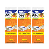 TERRO T293SR Hobo Spider Traps-3 Pack,White