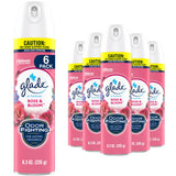 GLADE Air Freshener Room Spray, Rose & Bloom, 8.3 oz, 6 Count Pack of 6