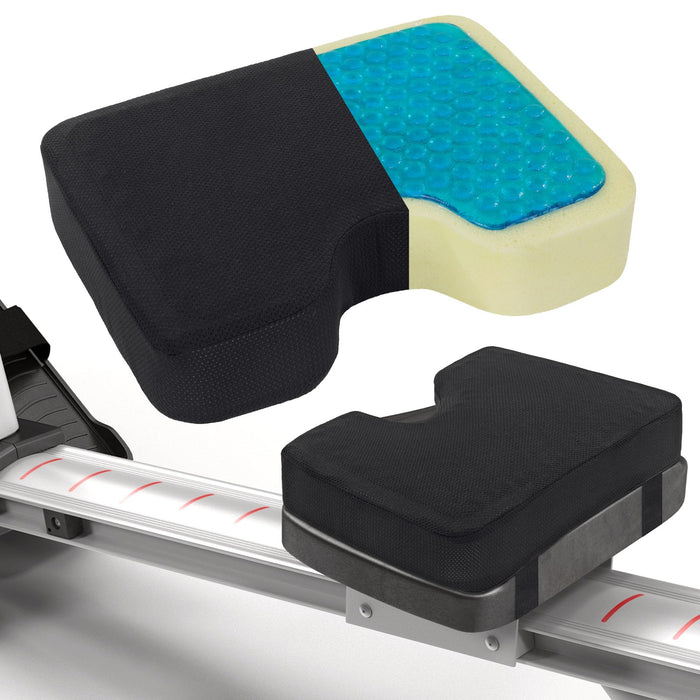 BALAPET Cooling Gel Rowing Machine Seat Cushion for The Concept 2 Rowing Machine, Memory Foam Row Machine Rower Pad, Fits Water Rower Pad, Crew Boat, Sculling