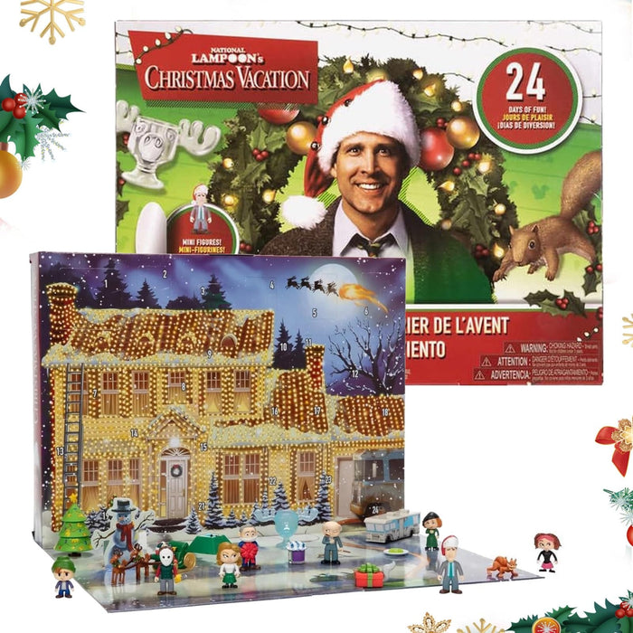 Christmas Vacation Advent Calendar, National Lampoon's Advent Calendar Teen Boys Girls Christmas Countdown Gifts, Advent Calendar 2024 (Flat Style)