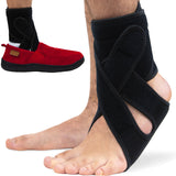 Omeer Left Foot AFO Foot Drop Brace For Walking With Shoes, Socks, Or Barefoot Provides Foot Drop Support For Men Or Women And Also Provides Plantar Fasciitis Relief