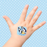 Bluey Kids Bandages, 3 Assorted Sizes 100 CT | Wear Like Stickers, Flexible Adhesive Bandages for Minor Cuts, Scrapes, and Burns. Great Gift idea for Kids.