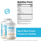 NutraOne ProteinOne Whey Protein Promote Recovery and Build Muscle with a Protein Shake Powder for Men & Women (Vanilla Ice Cream, 2 LB)