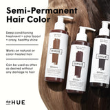 dpHUE Gloss+, Light Brown - 6.5 oz - Semi-Permanent Hair Color & Conditioner - Paraben, SLS & SLES Sulfate Free - Vegan, Leaping Bunny Certified