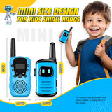 Kids Walkie Talkies Toys for Boys: comedyfun Mini Robots Walkies Talkies 2 Pack Boys Toy for 3 4 5 6-8 Year Old Camping Outdoor Game Halloween Christmas Birthday Gifts for 4 5 6 7 8-10 Year Old