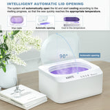 KARITE Paraffin Wax Machine for Hands and Feet with Auto Open Lid, Paraffin Bath,20Min Fast Wax Meltdown, Precision Temperature Control, 4500ml Paraffin Warmer with 8Pack Refills