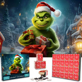 2024 Advent Calendar Jigsaw Puzzles for Kids Adults, 24 Box 1008 Pieces Christmas Puzzle Countdown Calendar, Funny Christmas Game Gift Wall Decor, 20.5 x 29.6 inches