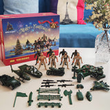 Ogrmar Christmas 2023 Advent Calendar Kids 24 Days Countdown Calendar with Military Soldier Army Man Toys for Kids Holiday Gift