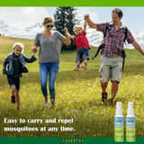 Mosquito Repellent Spray for Body, Made with Plant Essential Oils,Insect Repellent Spray Natural Bug Repellent for Skin DEET-Free Travel Size 2 Fl Oz (2 Pack)