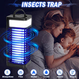 Generic Bug Zapper Indoor,Electric Mosquito Zapper,Powerful Fly Traps,Insect Fly Zapper for Living Room, Home, Kitchen, Bedroom, Office, Black