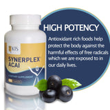 Synerplex® Açaí Capsules – All-Natural, Nutrient Dense, Antioxidant Rich Superfood Supplement to Benefit Your Brain, Heart, and Support Reproductive Health.