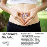 Neotonics Skin and Gut Essential, Neotonics Skin & Gut, Neotonics Advanced Formula Skin Gut, Neotonics Review, Neo Tonics Skin and Gut Health Supplement Pills, Neotronics (60 Capsules)