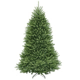 National Tree Company Artificial Full Christmas Tree, Green, Dunhill Fir, Includes Stand, 6.5 Feet