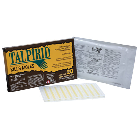 Talprid Mole Bait 5 Packs (20 worms)