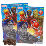 Marvel Avengers Candy Advent Calendar 2024, Countdown to Christmas Activity with Milk Chocolate Candies, Interactive Holiday Gifts for Teens, 1.76 Ounces (Pack of 2)